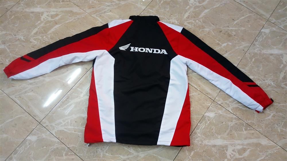 xưởng may áo gió honda thể thao